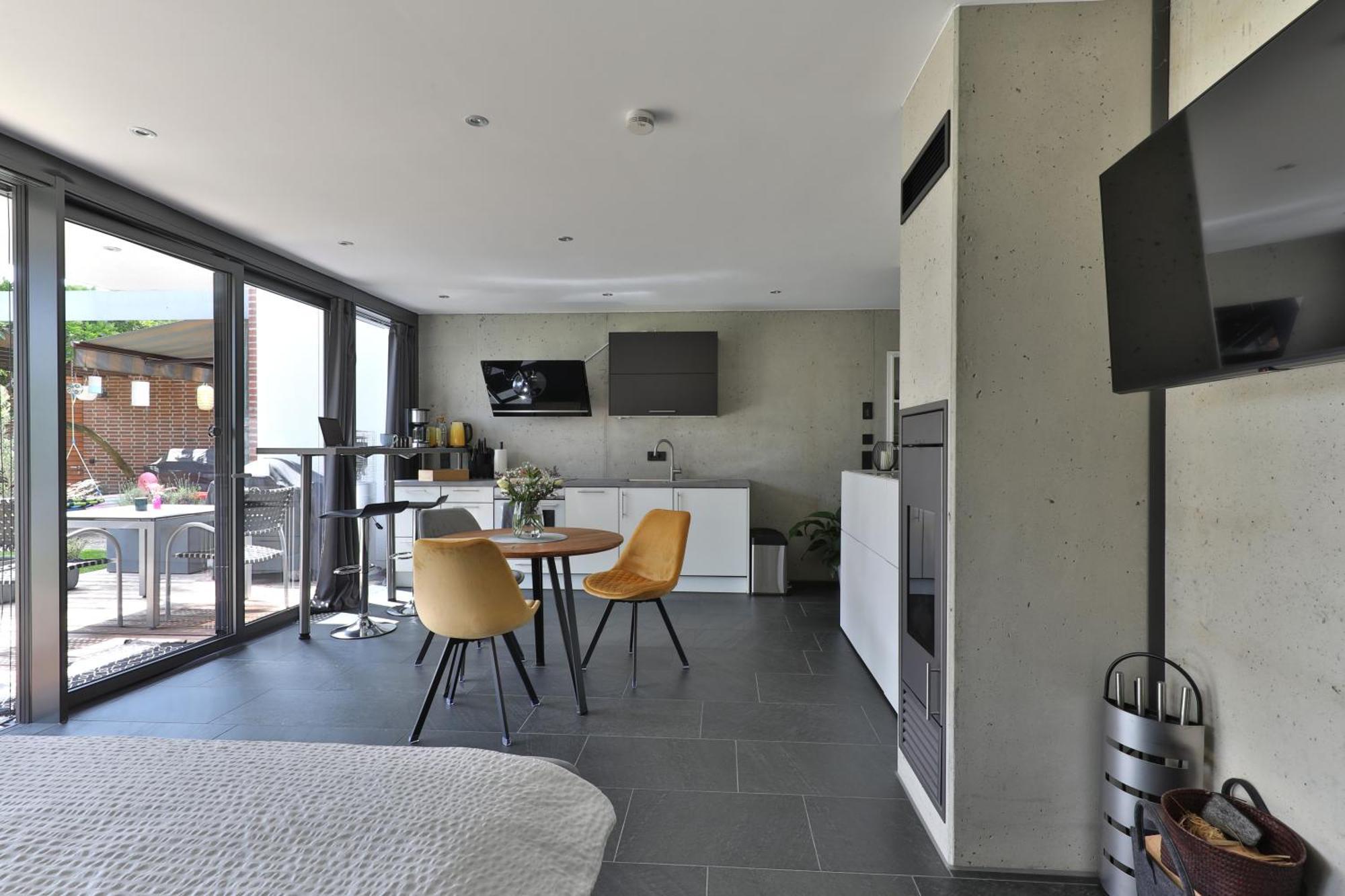 Modernes Studio-Apartment Gersthofen Exterior foto